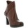 Chaussures Femme Boots Pao Boots cuir Marron