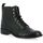 Chaussures Femme Boots left Impact Boots left cuir Noir