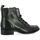Chaussures Femme Boots left Impact Boots left cuir Noir