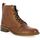 Chaussures Femme Boots Impact Boots cuir Marron