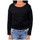 Vêtements Femme 95% Polyester and 5% Spandex for sweatshirt Only Alfie Noir