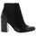 Chaussures Femme Boots Reqin's Boots cuir nubuck Noir