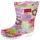 Chaussures Fille Bottes Be Only FLORA KID FLASH Rose