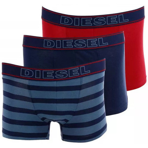 Sous-vêtements Homme Boxers Diesel Pack 3   Shawn (Multicolore/Marine/R Bleu