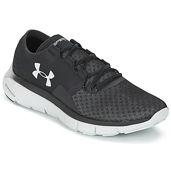 Chaussures Homme Running / trail Under Essential Armour UA Under Essential Armour Lyhythihainen T-paita Iso-Chill Printed Comp.1 Noir