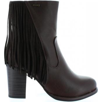 Chaussures Femme Bottes MTNG 52859 Marr?n