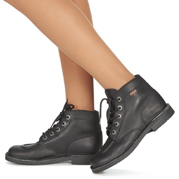 Kickers KICK COL PERM Noir - Chaussures Boot Femme 89,00 €