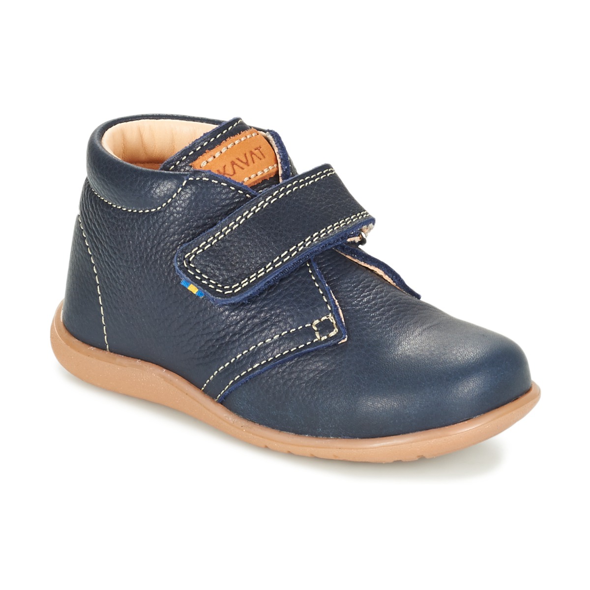 Chaussures Enfant aq1813 Boots Kavat HAMMAR Bleu foncé