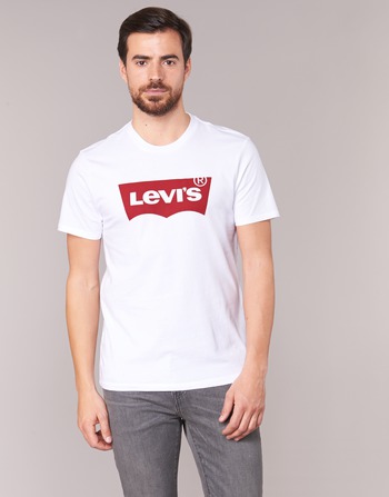 Vêtements Homme T-shirts manches longues Levi's GRAPHIC SET-IN Blanc