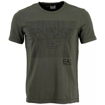 Vêtements Homme T-shirts manches courtes Ea7 Emporio Armani Tee-shirt Kaki