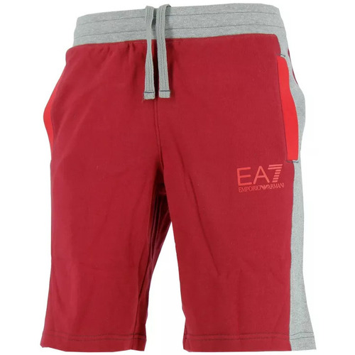 Vêtements Homme Shorts / Bermudas Ea7 Emporio sweatshirt Armani Short Rouge