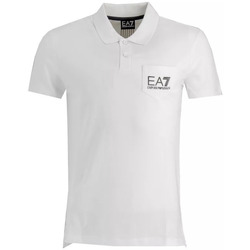 Vêtements Homme T-shirts & Polos Ea7 Emporio Beauty Armani Polo Blanc