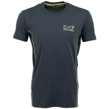 Vêtements Homme T-shirts & Polos EA7 Emporio Armani Cappello da baseball 'EVOLUTION' nero oroni Tee-shirt Bleu