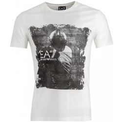 Vêtements Homme T-shirts & Polos Ea7 Emporio Beauty Armani Tee-shirt Blanc