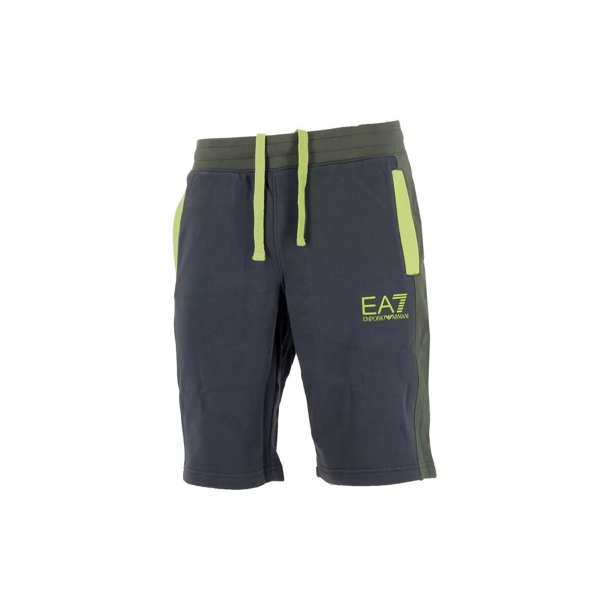 Vêtements Homme Shorts / Bermudas Armani EA7 Pantaloncini da bagno blu con logo lateraleni Short Gris