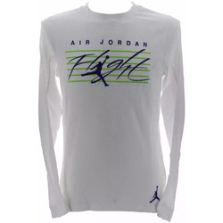 Vêtements Homme T-shirts & Polos Nike Jordan Flight Graphic Thermal - 5768 Blanc
