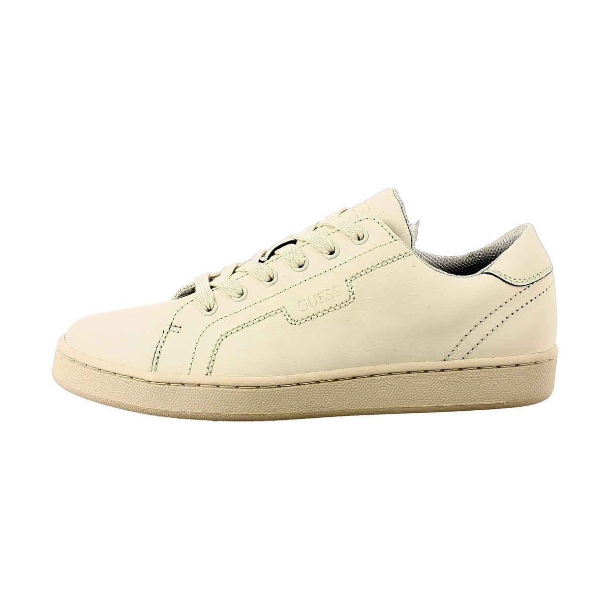 Chaussures Homme Baskets mode Guess FMALL4-LEA12 Beige