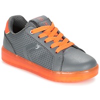 Chaussures Garçon Baskets basses Geox J KOMMODOR B.B Gris / Orange