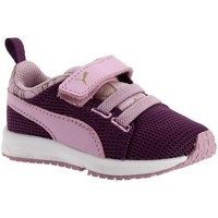 Chaussures Fille Baskets basses Puma CARSON MARBLE Violet