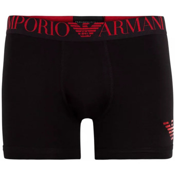 Sous-vêtements Homme Boxers Emporio Armani geometric-pattern print scarf Boxer Noir
