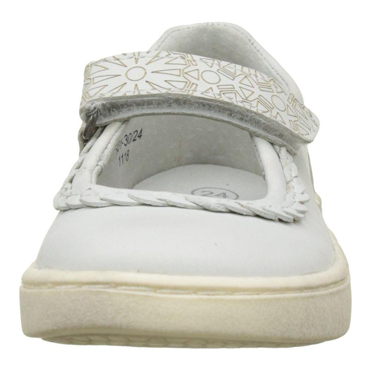 Chaussures Fille Ballerines / babies Kickers LYDIE Blanc