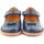 Chaussures Fille Ballerines / babies Le Temps des Cerises Babies en cuir à scratch - ALIZEE Bleu Marine