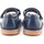Chaussures Fille Ballerines / babies Le Temps des Cerises Babies en cuir à scratch - ALIZEE Bleu Marine