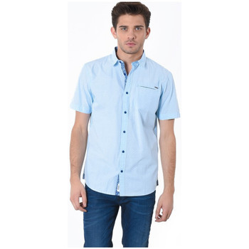 Vêtements Homme Chemises manches courtes Kaporal Chemise Certy Mineral Bleu
