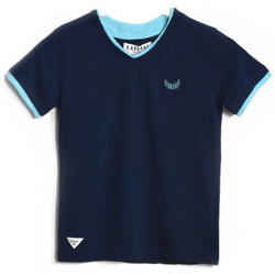 Vêtements Garçon T-shirts manches courtes Kaporal T-Shirt Ceros Denim Blue Bleu
