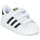Chaussures Enfant adidas sereno tracksuit grey and color women suits SUPERSTAR CF I Blanc / noir