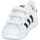 Chaussures Enfant Baskets basses adidas Originals SUPERSTAR CF I Blanc / noir