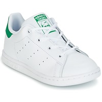 Chaussures Enfant Baskets basses adidas Originals STAN SMITH I Blanc / vert