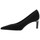 Chaussures Femme Mot de passe Escarpins cuir velours Noir