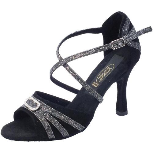 Chaussures Femme Sandales sport Vitiello Dance Shoes 479 Camoscio Night Noir
