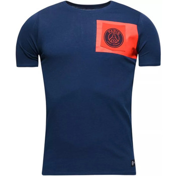 Vêtements Garçon T-shirts & Polos zip Nike PSG Crest Junior - 874730-410 Bleu
