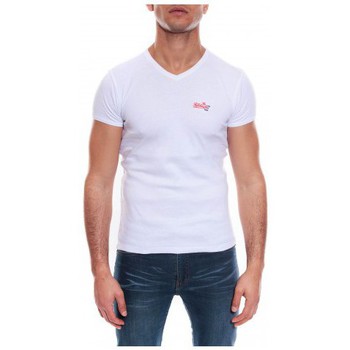 Vêtements Homme T-shirts & Polos Ritchie T-SHIRT V WORKO II Blanc