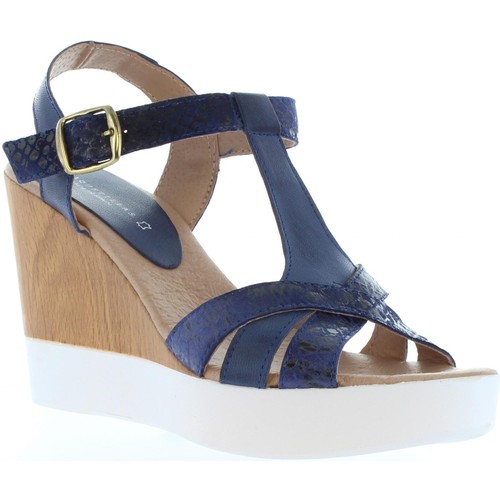 Vaquetillas 20159 Bleu - Chaussures Sandale Femme 51,99 €