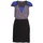 Vêtements Femme Robes courtes Naf Naf LYFAN Noir / Gris / Bleu