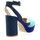 Chaussures Femme Escarpins Fremilu Escarpins cuir velours Bleu