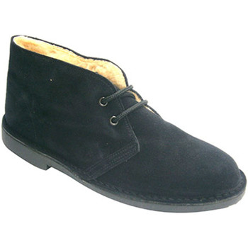 Chaussures Homme Boots El Corzo   Doublé Boot safari  en noir negro
