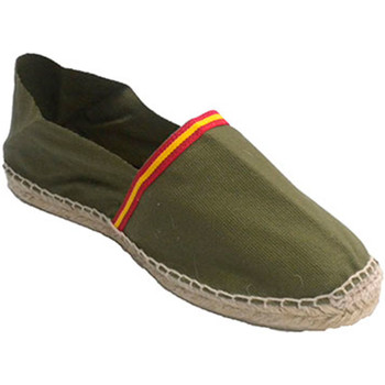 Chaussures Espadrilles Made In Spain 1940 Sandales de chanvre avec le drapeau de l Blanc