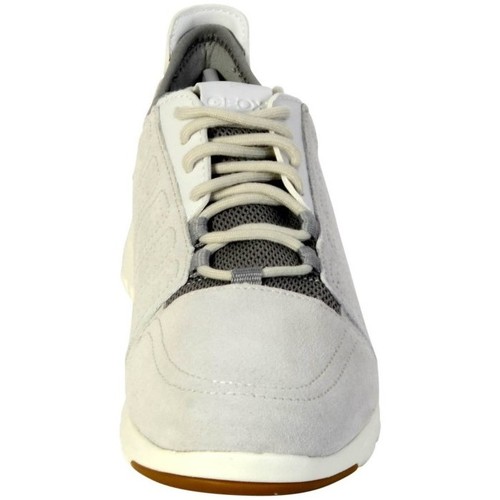 Chaussures Homme Baskets basses Geox Chaussure Xunday Papyrus Blanc