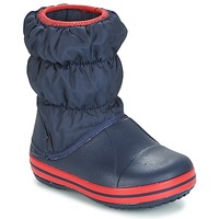 Chaussures Garçon Bottes de neige Crocs WINTER PUFF BOOT KIDS Marine