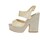 Chaussures Femme Sandales et Nu-pieds Silvana 769/t90 Beige