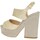 Chaussures Femme Sandales et Nu-pieds Silvana 769/t90 santal Femme beige Beige
