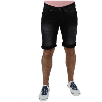 Vêtements Homme Shorts inch / Bermudas Redskins Bermuda jeans  Denzel Shester ref_trk40685 Noir