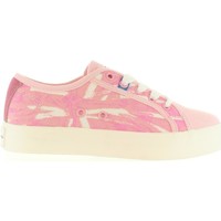 Chaussures Fille Baskets mode Pepe Colour JEANS PGS30197 HANNAH Rose