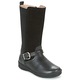 chunky sole leather Chelsea boots