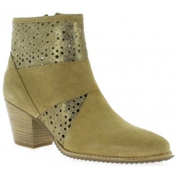 Minka Marque Boots  Boots Cuir Velours