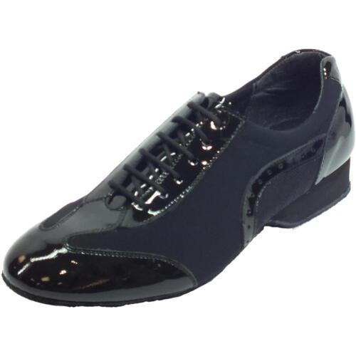 Chaussures Homme Sandales sport Vitiello Dance Shoes Ballo articolo F Lycra Nero Vernice Noir